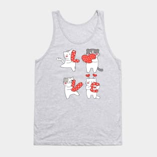 Lots of love from Cats Tank Top